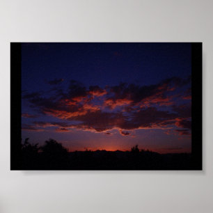 Póster Por do sol 11 da arizona