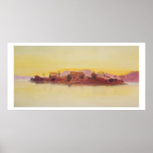 Póster Por do sol, 1861 (painel)