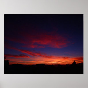 Poster Por do sol 21 da arizona