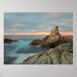 Poster Pôr do Sol Costeiro