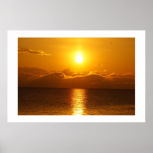 Póster Por do sol de Charles do cabo