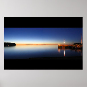 Póster Por do sol de Door County