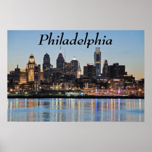 Póster Por do sol de Philly
