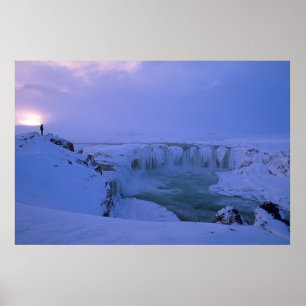 Poster Por do sol do inverno