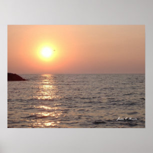 Poster Por do sol do PA de Erie
