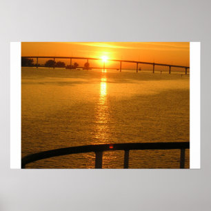 Poster Por do sol do verão