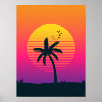 Pôr do sol dos anos 80