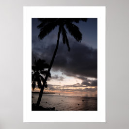 Poster Pôr do Sol em Guam