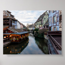 Poster Pôr do sol em Little Venice Colmar