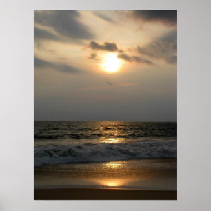 Poster Por do sol em Mazatlan