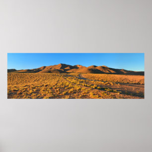 Póster Por do sol em Paramillos