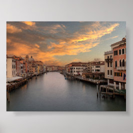 Poster Pôr do sol em Veneza