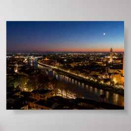 Poster Pôr do sol em Verona