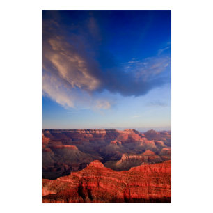 Póster Por do sol grande