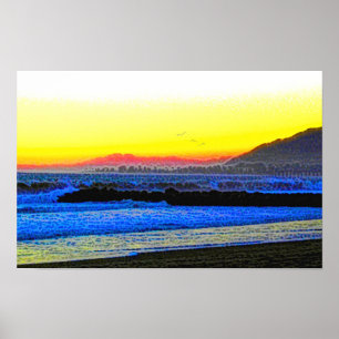 Poster Pôr do Sol Místico