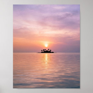 Poster Pôr do Sol na Ilha Linda - O Segundo