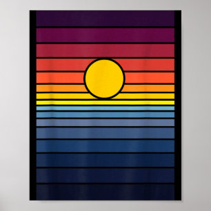 Poster Pôr do sol - Nascer do sol