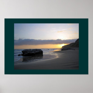 Poster Por do sol no Laguna Beach