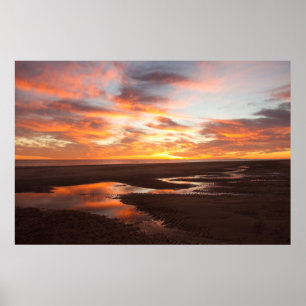 Póster Pôr Do Sol No Mar De Cortez