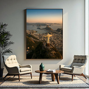 Poster Pôr do Sol no Rio de Janeiro