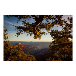 Póster Por do sol sobre o Grand Canyon