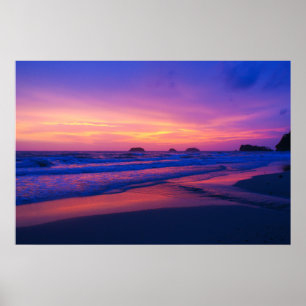 Poster Por do sol tailandês (grande)