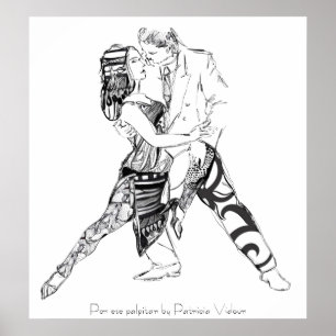 Póster Por ese palpitar Tango