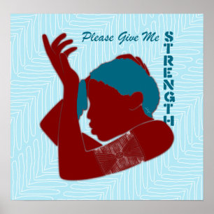 Poster Por Favor, Dê-Me Força