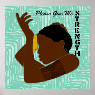 Poster Por Favor, Dê-Me Força