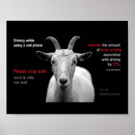 Póster Por favor, fique seguro