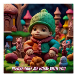 Póster Por Favor, Leve-Me Para Casa Com Você