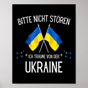 Poster Por Favor Não Me Perturbe Estou Sonhando Com a Ucr