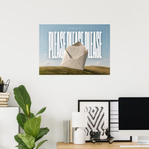 Poster POR FAVOR POR FAVOR POR FAVOR - Citações de SC Art