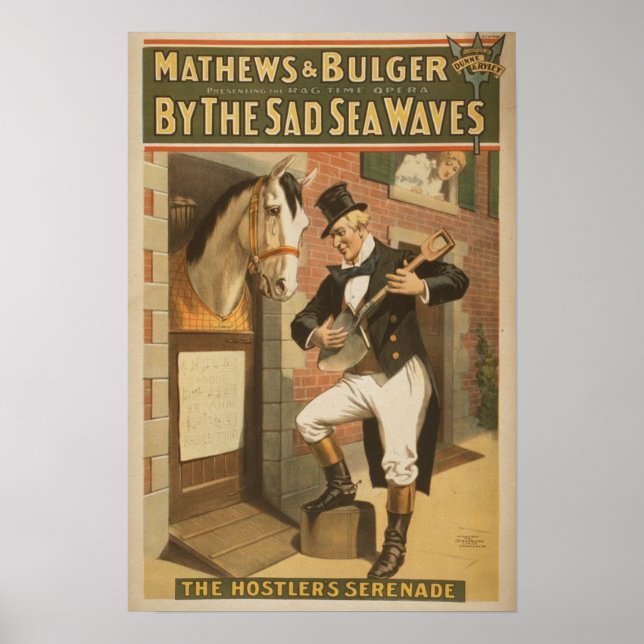 Poster Por Ondas Tristes Do Mar (Frente)