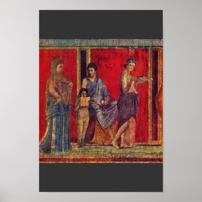 Poster Por Pompejanischer Maler Um 60 V. Chr. (Frente)