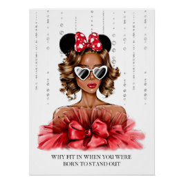 Póster Por que Ajustado de inspiração