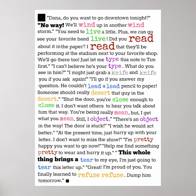 Poster Por que o inglês é tão Duro de aprender (Frente)