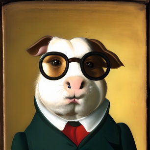 Poster Porco Artorórfico Aristocrático Antropomórfico