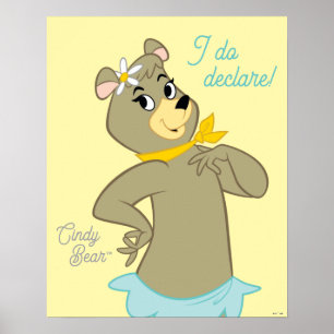 Poster Porco do Urso Cindy