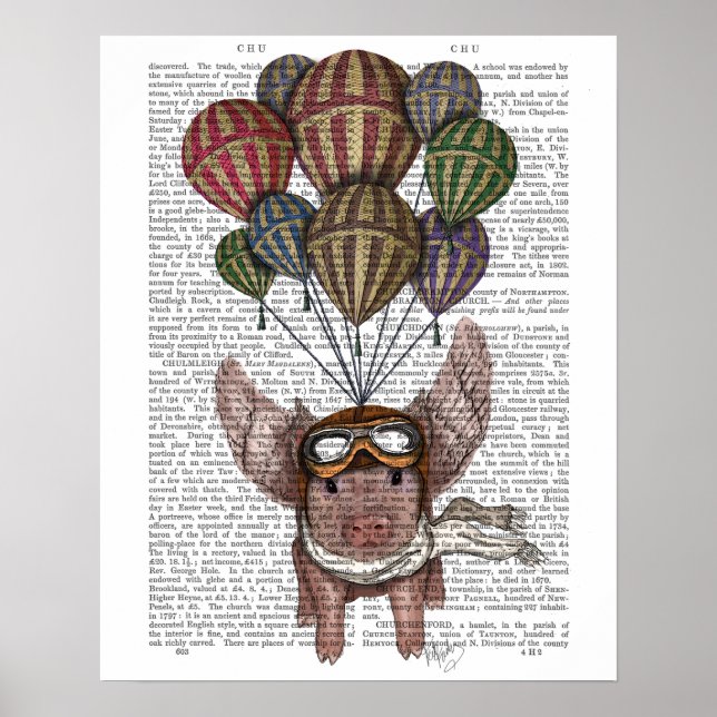 Poster Porco em chamas (Frente)