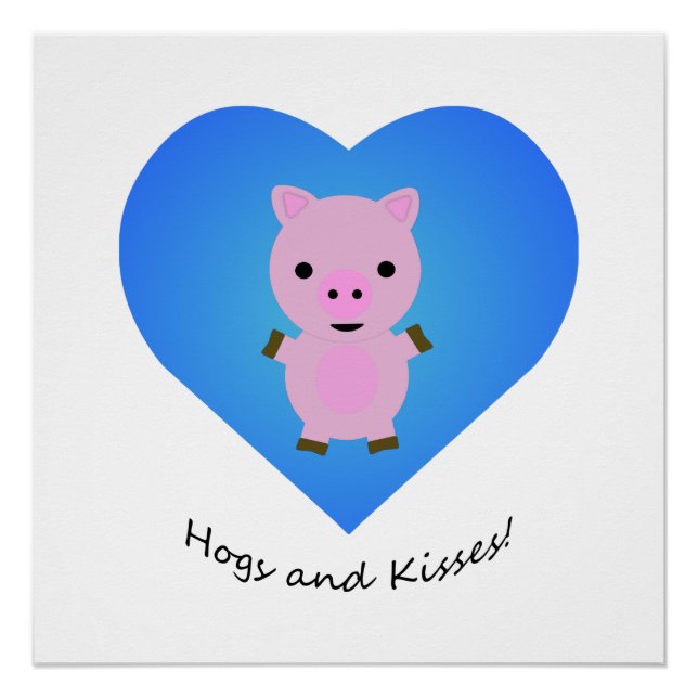 Póster Porco Hoge Kisses (Frente)