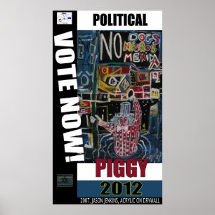 POSTER PORCO POLÍTICO