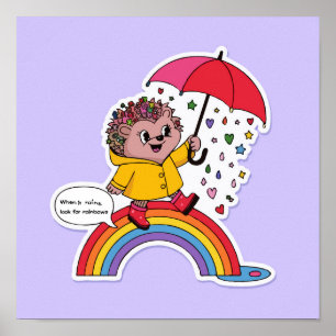 Poster Porco Positivo - Motivação Cuta