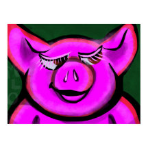 Porco Rosa Feliz
