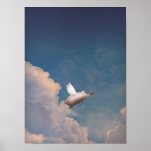 Póster porco voador