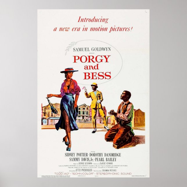 Poster Porgy e Bess (Frente)