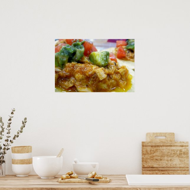 Poster Pork tostada (Cozinha)