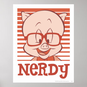 Póster Porky - Nerdy