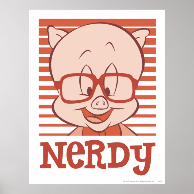 Póster Porky - Nerdy (Frente)