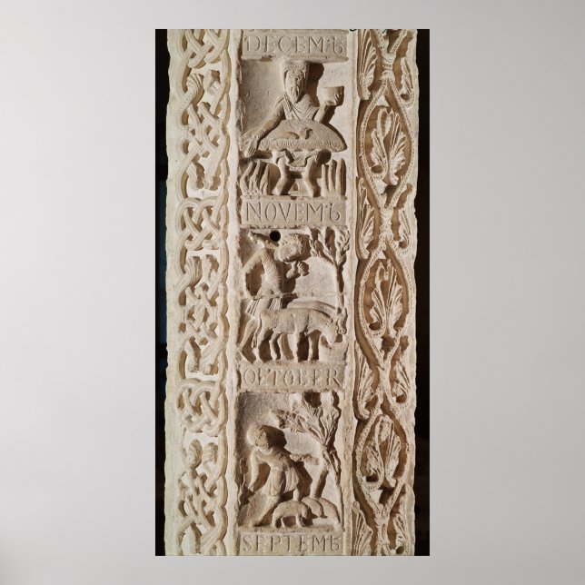 Póster Pormenores de um pilar com (Frente)